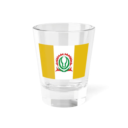 Flag of Namdrik Atoll (Marshall Islands) Shot Glass 1.5oz 1.5oz - Go Mug Yourself