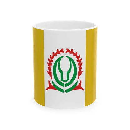 Flag of Namdrik Atoll (Marshall Islands) White Coffee Mug 11oz - Go Mug Yourself