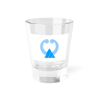 Flag of Namerikawa Toyama (Japan) Shot Glass 1.5oz 1.5oz - Go Mug Yourself
