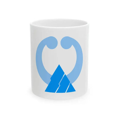 Flag of Namerikawa Toyama (Japan) White Coffee Mug 11oz - Go Mug Yourself