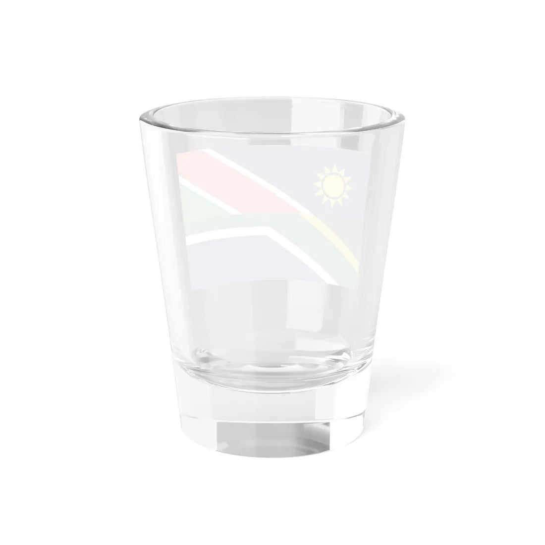 Flag of Namibia and South Africa (Namibia) Shot Glass 1.5oz - Go Mug Yourself