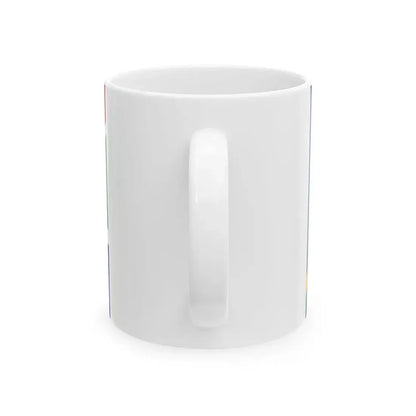 Flag of Namibia and South Africa (Namibia) White Coffee Mug - Go Mug Yourself