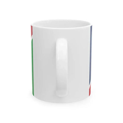 Flag of Namibia (Namibia) White Coffee Mug - Go Mug Yourself