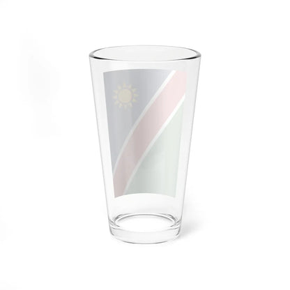 Flag of Namibia vertical (Namibia) Pint Glass 16oz - Go Mug Yourself