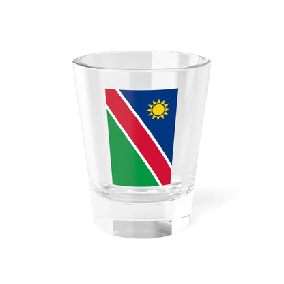 Flag of Namibia vertical (Namibia) Shot Glass 1.5oz 1.5oz - Go Mug Yourself