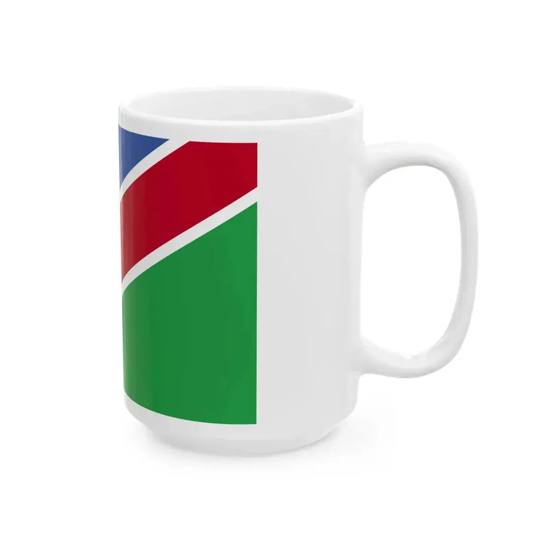 Flag of Namibia WFB 2004 (Namibia) White Coffee Mug - Go Mug Yourself
