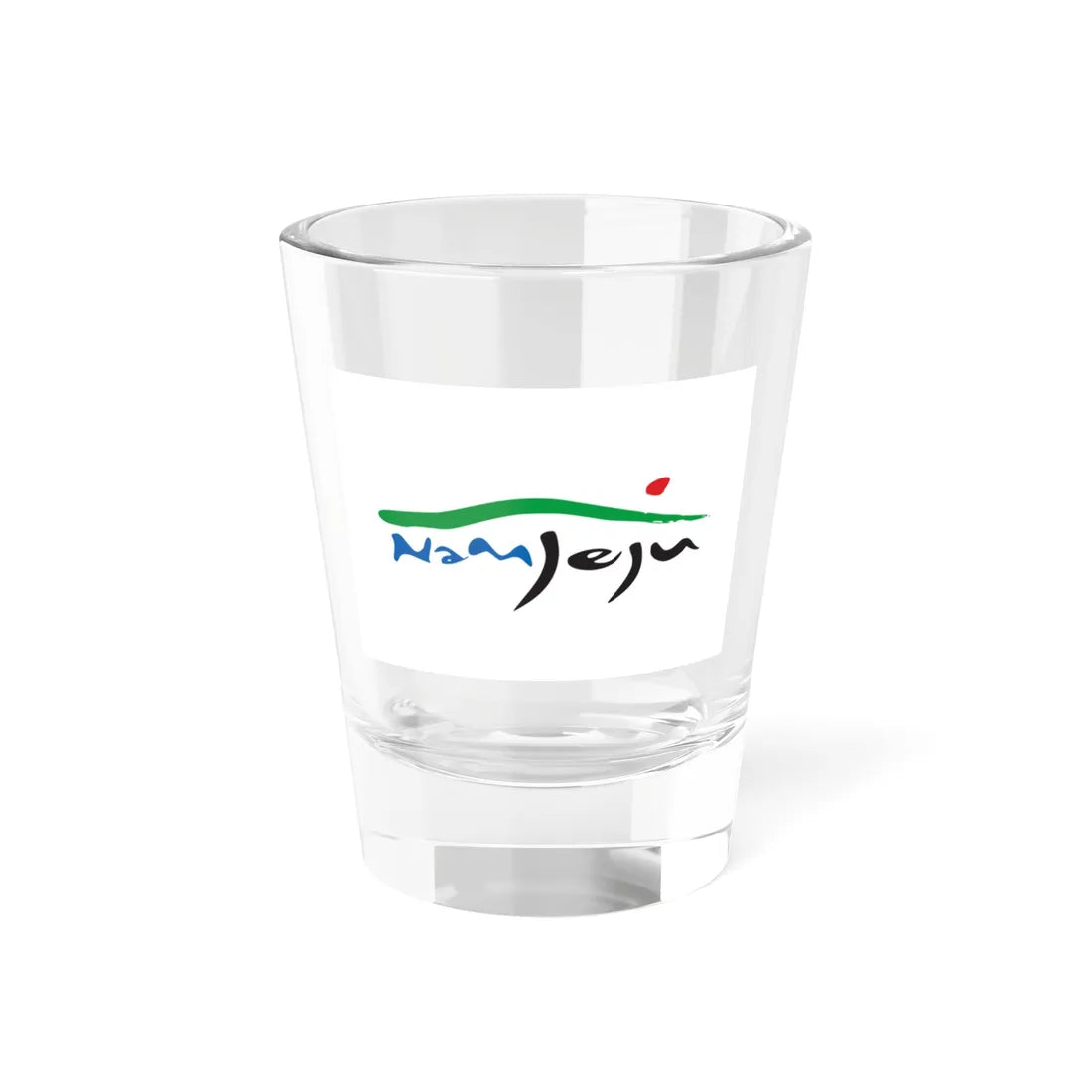 Flag of Namjeju 2004-2006 (Korea) Shot Glass 1.5oz 1.5oz - Go Mug Yourself