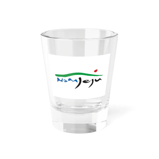 Flag of Namjeju 2004-2006 (Korea) Shot Glass 1.5oz 1.5oz - Go Mug Yourself