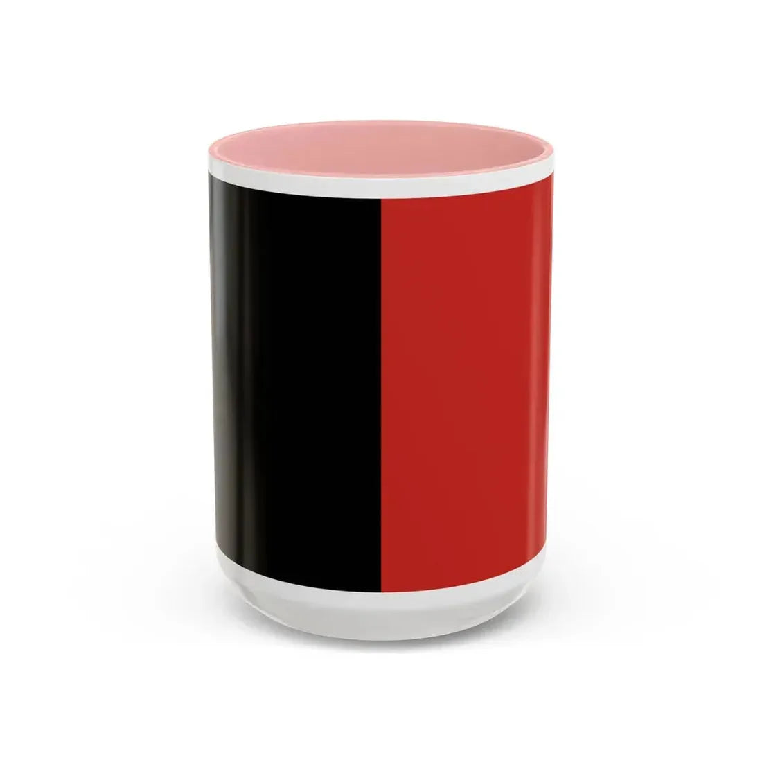 Flag of Namur Belgium - Accent Coffee Mug 15oz Pink - Go Mug Yourself