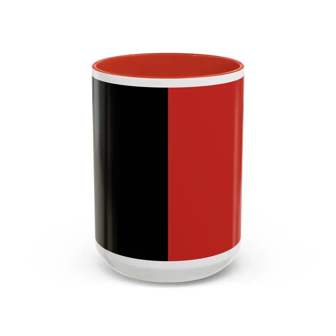 Flag of Namur Belgium - Accent Coffee Mug 15oz Red - Go Mug Yourself