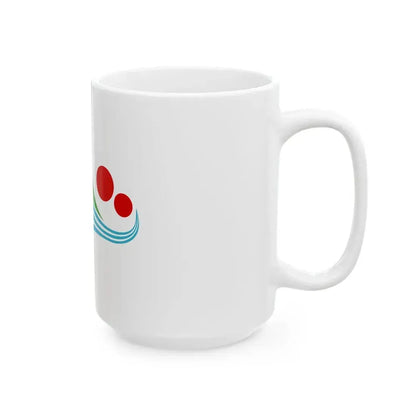 Flag of Nanbu Aomori (Japan) White Coffee Mug - Go Mug Yourself