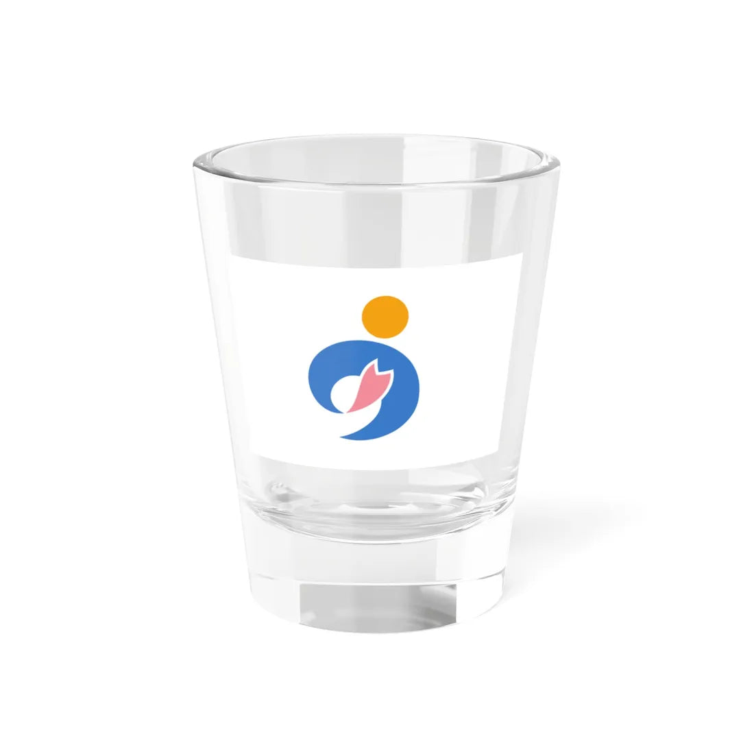 Flag of Nanbu Tottori (Japan) Shot Glass 1.5oz 1.5oz - Go Mug Yourself