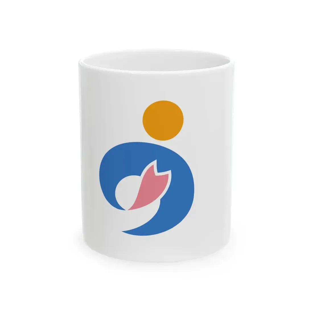 Flag of Nanbu Tottori (Japan) White Coffee Mug 11oz - Go Mug Yourself