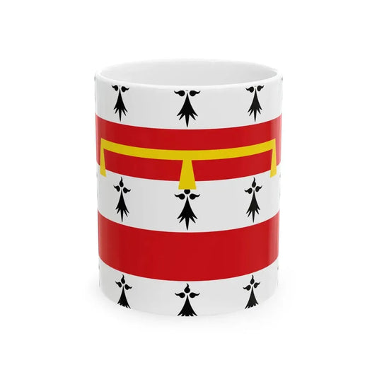 Flag of Nandrin (Belgium) White Coffee Mug 11oz - Go Mug Yourself