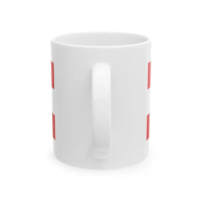 Flag of Nandrin (Belgium) White Coffee Mug - Go Mug Yourself