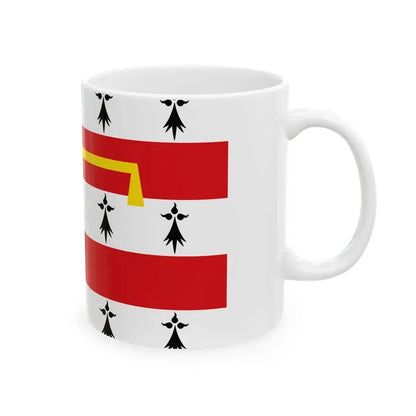 Flag of Nandrin (Belgium) White Coffee Mug - Go Mug Yourself