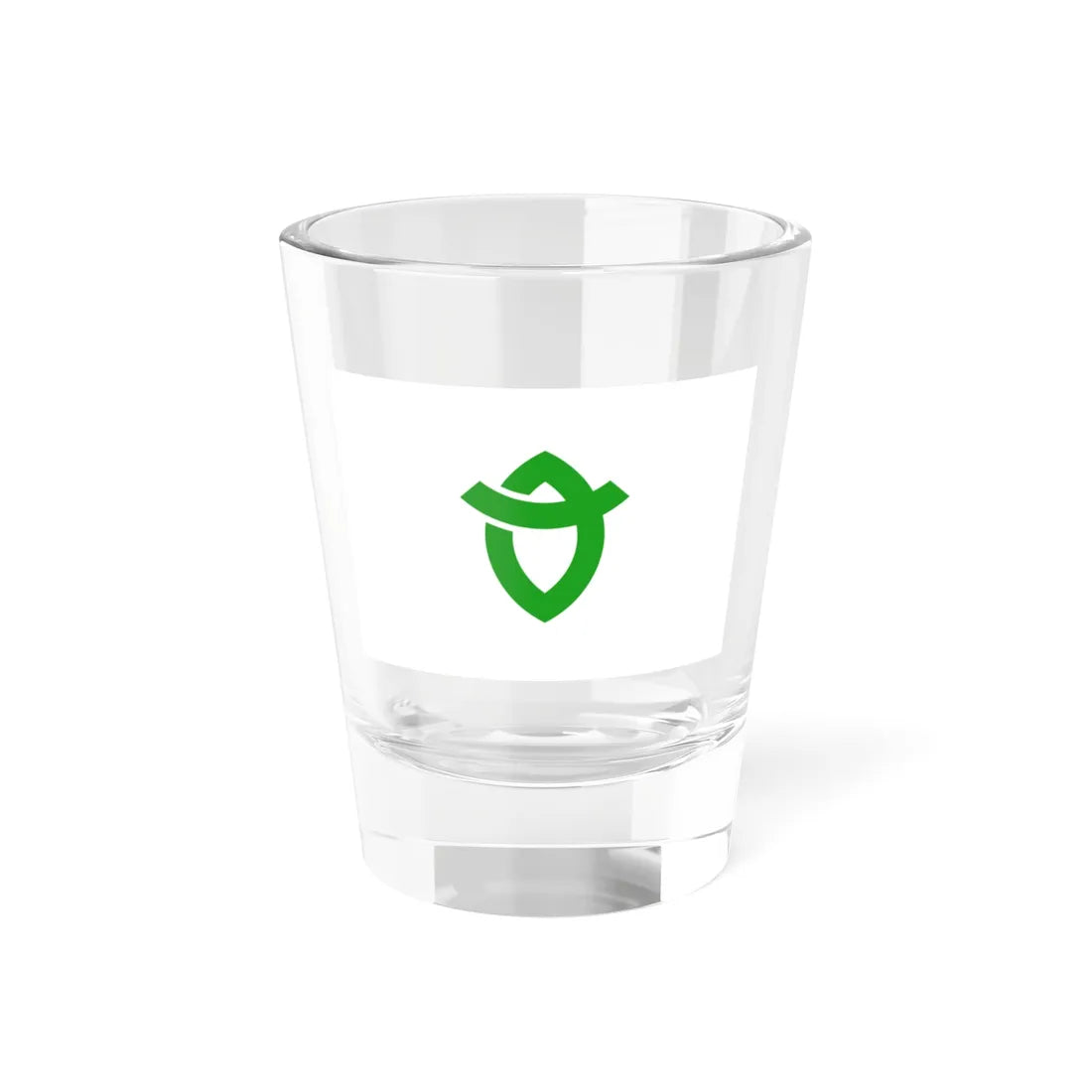 Flag of Nangō Fukushima 1973-2006 (Japan) Shot Glass 1.5oz 1.5oz - Go Mug Yourself