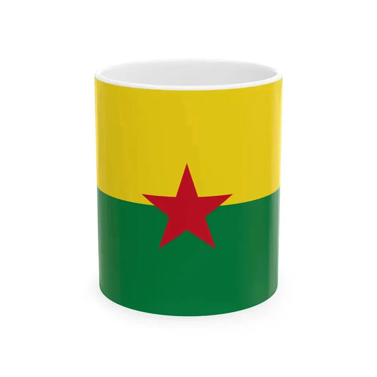 Flag of Nangaritza (Ecuador) White Coffee Mug 11oz - Go Mug Yourself