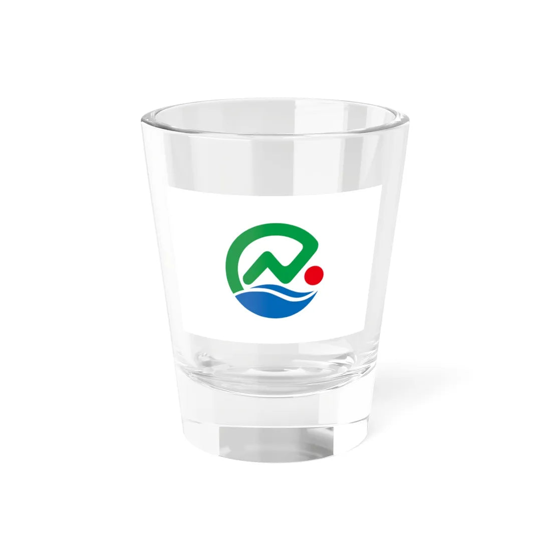 Flag of Nanjo Okinawa (Japan) Shot Glass 1.5oz 1.5oz - Go Mug Yourself