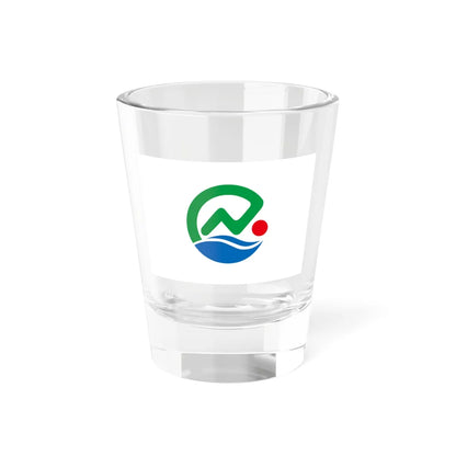 Flag of Nanjo Okinawa (Japan) Shot Glass 1.5oz 1.5oz - Go Mug Yourself