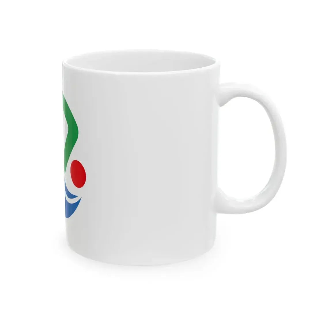 Flag of Nanjo Okinawa (Japan) White Coffee Mug - Go Mug Yourself