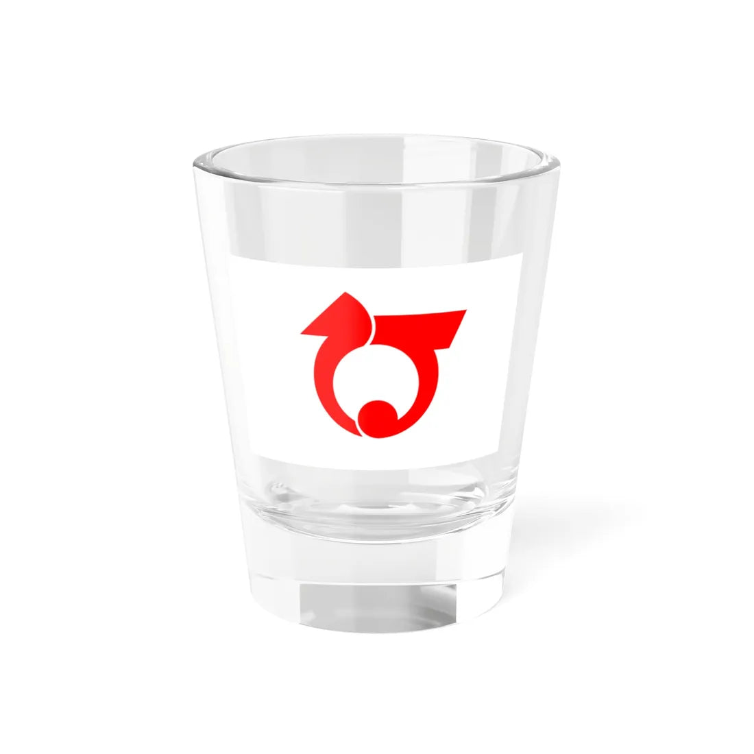 Flag of Nankō Hyōgo 1968-2005 (Japan) Shot Glass 1.5oz 1.5oz - Go Mug Yourself