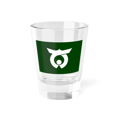 Flag of Nankan Kumamoto (Japan) Shot Glass 1.5oz 1.5oz - Go Mug Yourself