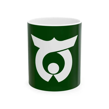 Flag of Nankan Kumamoto (Japan) White Coffee Mug 11oz - Go Mug Yourself