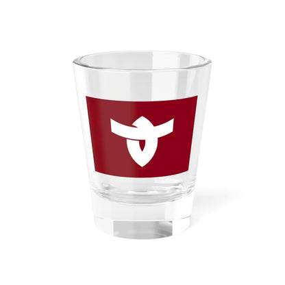 Flag of Nankoku Kochi (Japan) Shot Glass 1.5oz 1.5oz - Go Mug Yourself