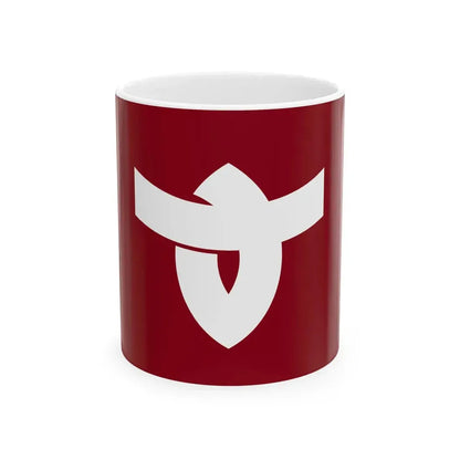 Flag of Nankoku Kochi (Japan) White Coffee Mug 11oz - Go Mug Yourself