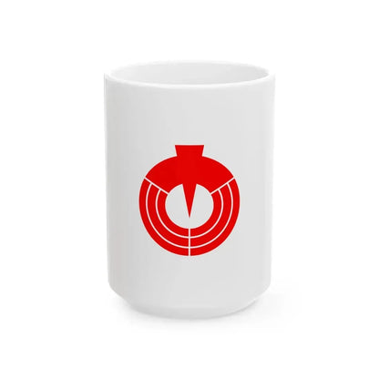 Flag of Nanporo Hokkaido (Japan) White Coffee Mug 15oz - Go Mug Yourself