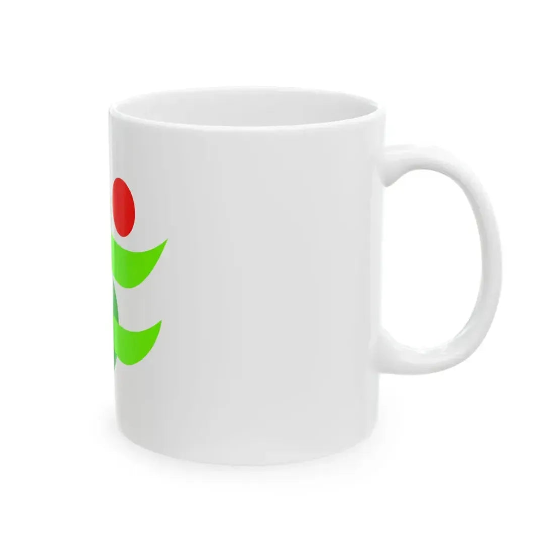 Flag of Nantan Kyoto (Japan) White Coffee Mug - Go Mug Yourself