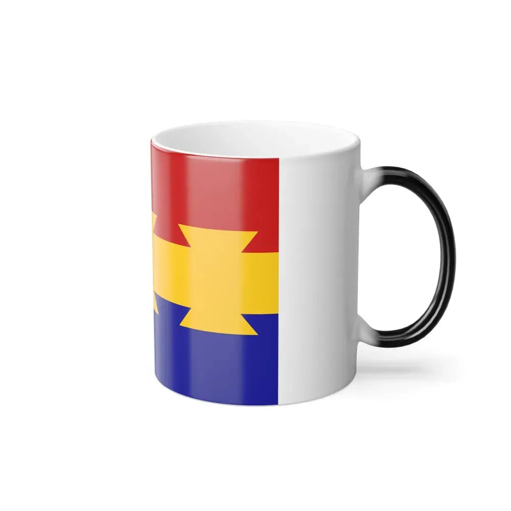 Flag of Nanticoke, Pennsylvania - Color Changing Coffee Mug - Go Mug Yourself