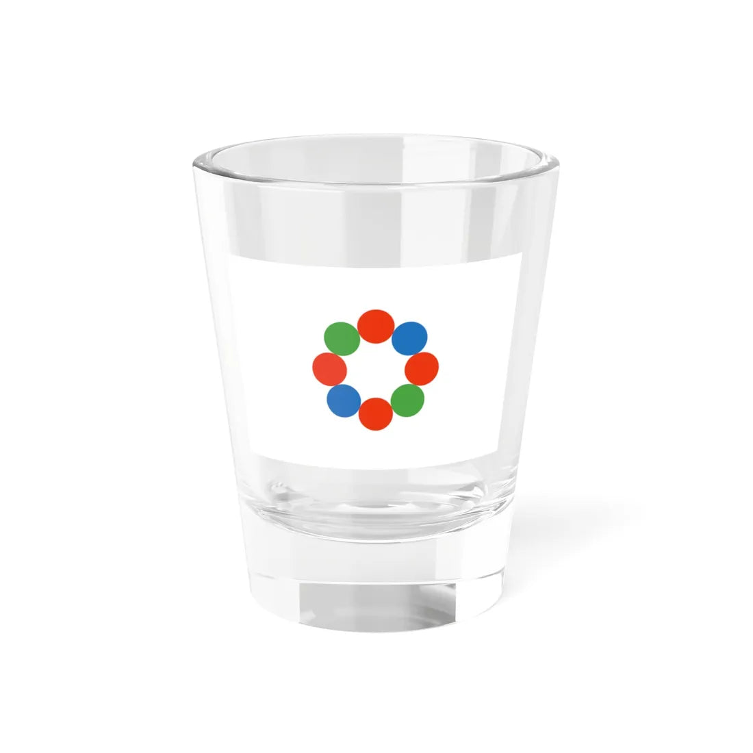 Flag of Nanto Toyama (Japan) Shot Glass 1.5oz 1.5oz - Go Mug Yourself