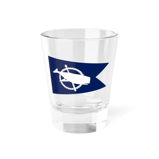 Flag of Nantucket Massachusetts (United States) Shot Glass 1.5oz 1.5oz - Go Mug Yourself