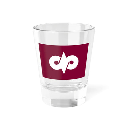 Flag of Nanyo Yamagata (Japan) Shot Glass 1.5oz 1.5oz - Go Mug Yourself