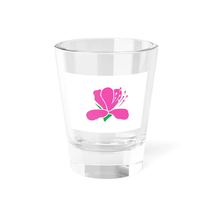 Flag of Naoshima Kagawa (Japan) Shot Glass 1.5oz 1.5oz - Go Mug Yourself