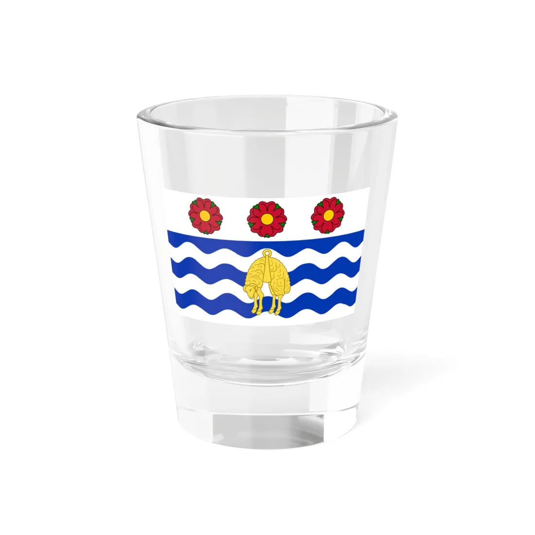 Flag of Napier City (New Zealand) Shot Glass 1.5oz 1.5oz - Go Mug Yourself