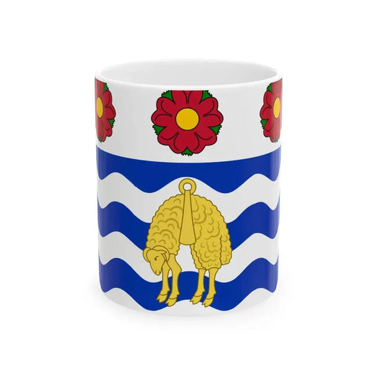 Flag of Napier City (New Zealand) White Coffee Mug 11oz - Go Mug Yourself