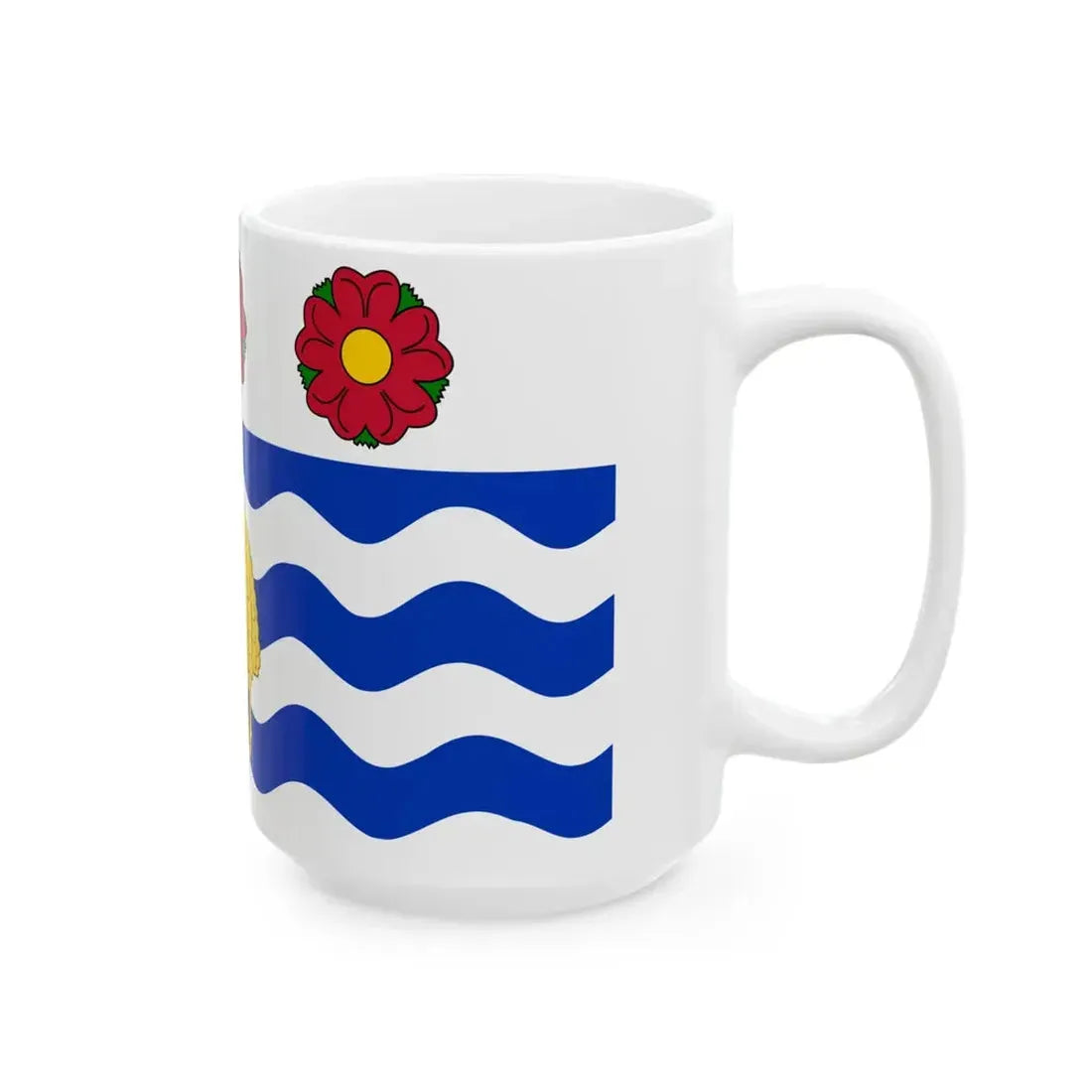 Flag of Napier City (New Zealand) White Coffee Mug - Go Mug Yourself