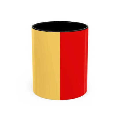 Flag of Naples Italy - Accent Coffee Mug 11oz Black - Go Mug Yourself