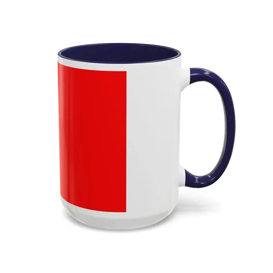 Flag of Naples Italy - Accent Coffee Mug - Go Mug Yourself