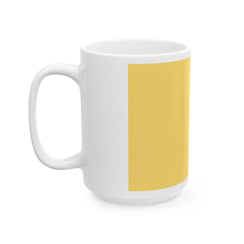 Flag of Naples Italy - White Coffee Mug-Go Mug Yourself