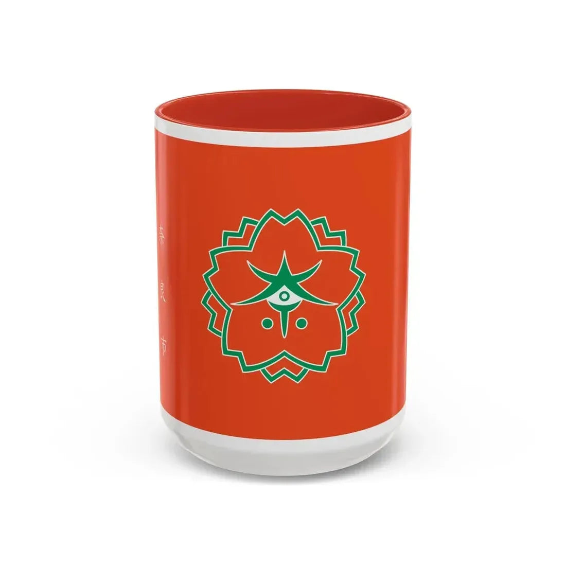 Flag of Nara Nara Japan - Accent Coffee Mug 15oz Red - Go Mug Yourself