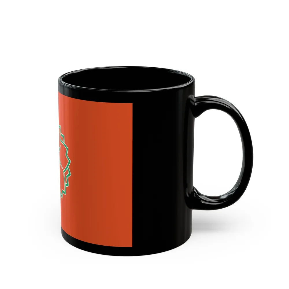 Flag of Nara Nara Japan - Black Coffee Mug-Go Mug Yourself