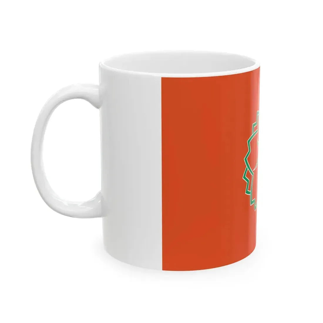 Flag of Nara Nara no text (Japan) White Coffee Mug - Go Mug Yourself