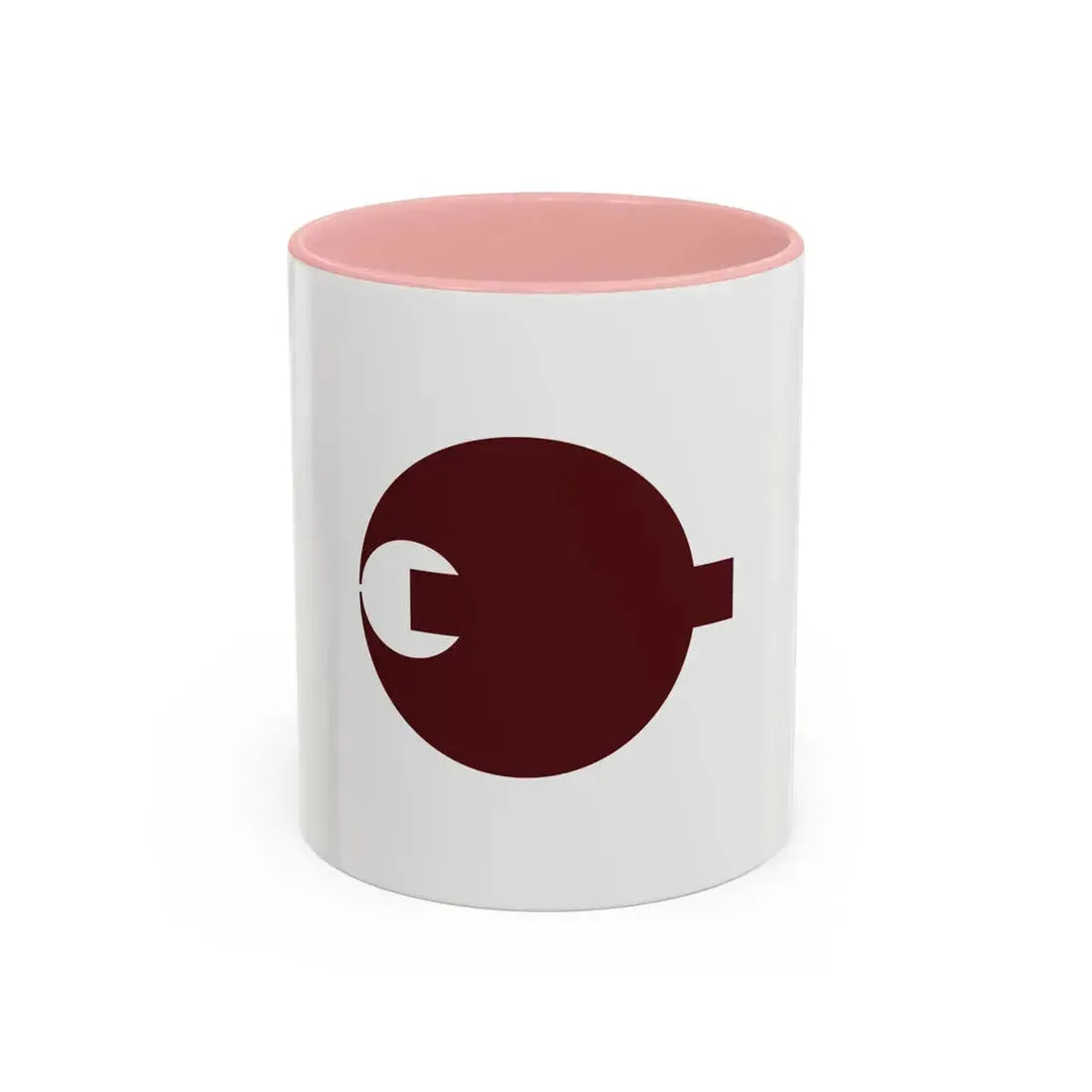 Flag of Nara Prefecture Japan - Accent Coffee Mug 11oz Pink - Go Mug Yourself