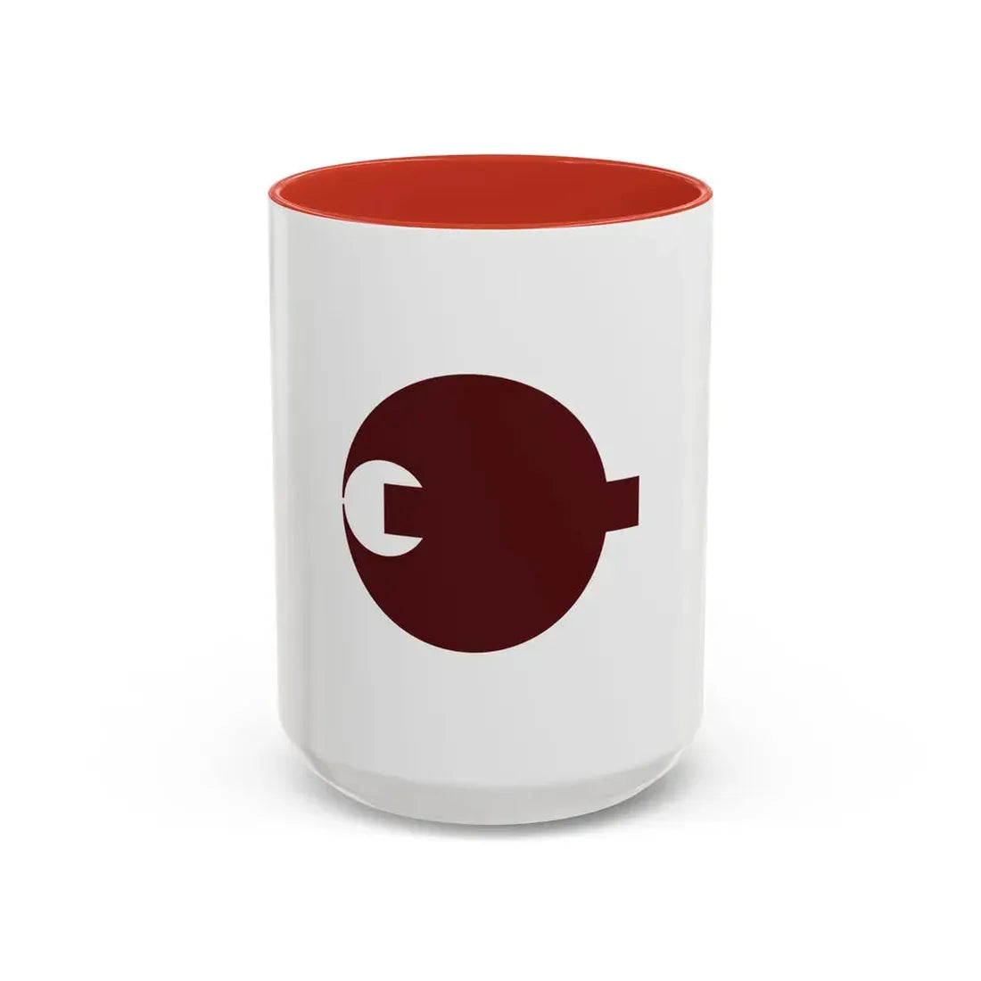 Flag of Nara Prefecture Japan - Accent Coffee Mug 15oz Red - Go Mug Yourself