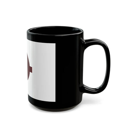 Flag of Nara Prefecture Japan - Black Coffee Mug-Go Mug Yourself