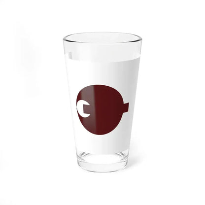 Flag of Nara Prefecture Japan - Pint Glass 16oz 16oz - Go Mug Yourself
